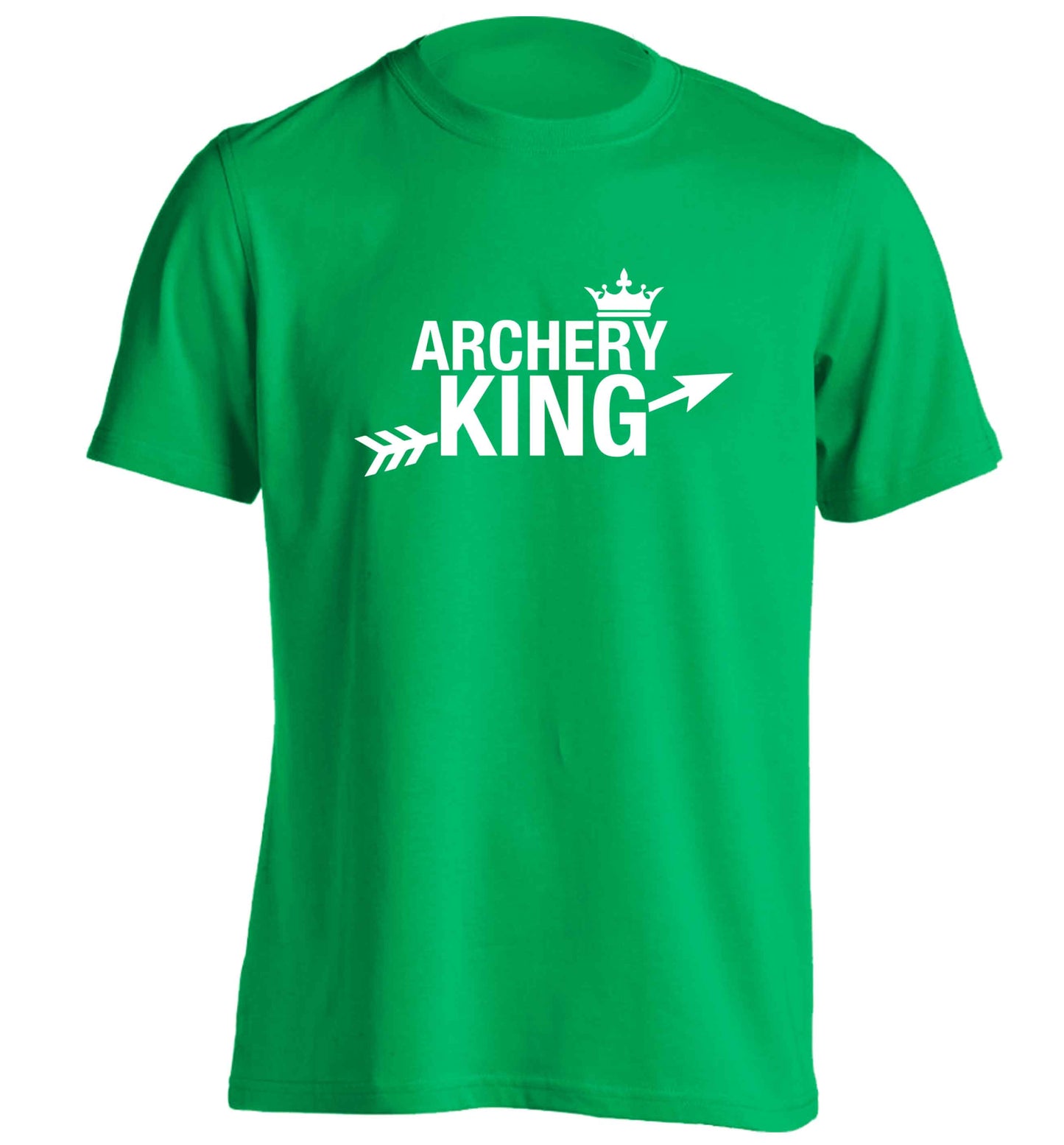 Archery king adults unisex green Tshirt 2XL