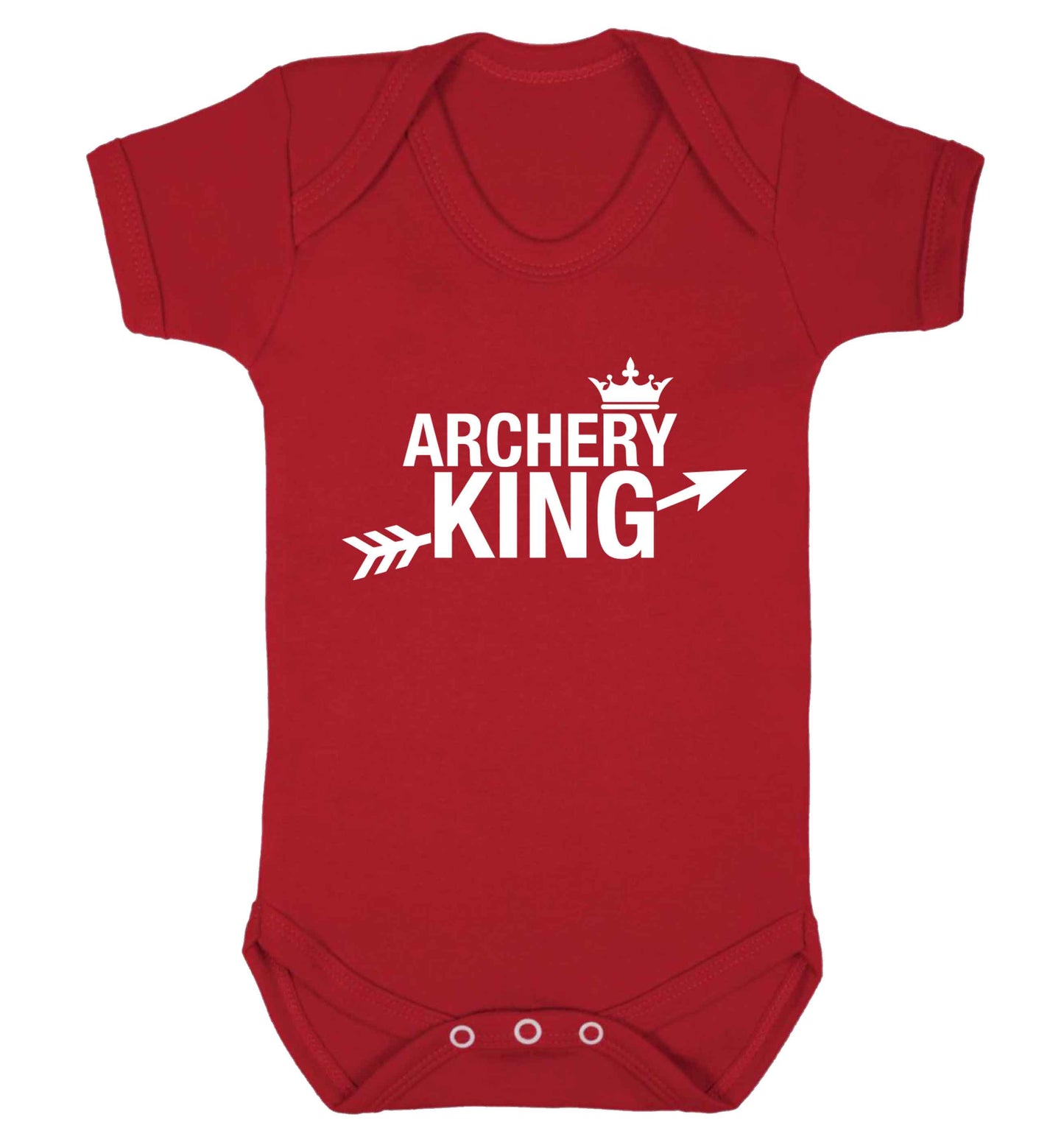 Archery king Baby Vest red 18-24 months