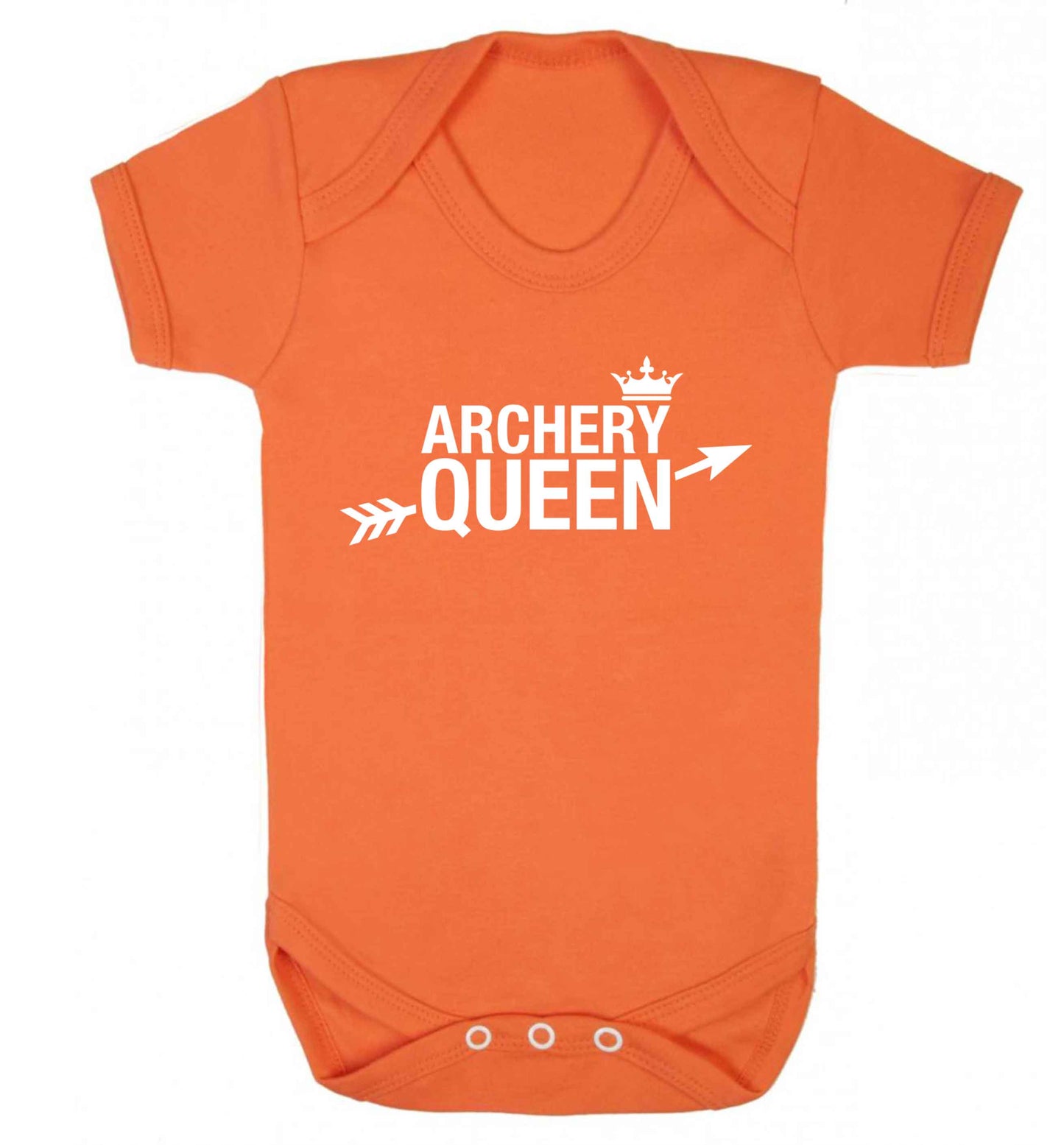 Archery queen Baby Vest orange 18-24 months