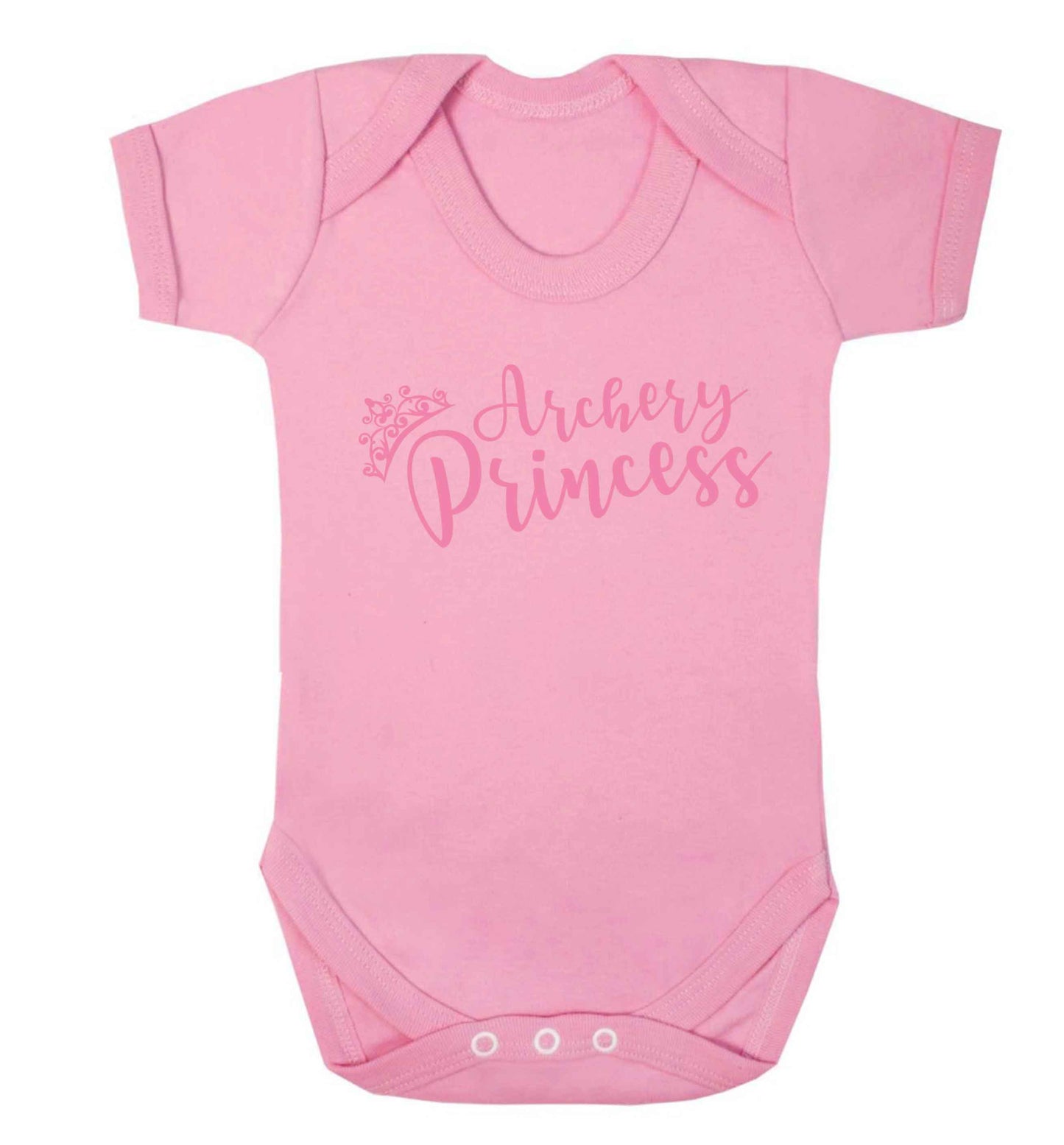 Archery princess Baby Vest pale pink 18-24 months