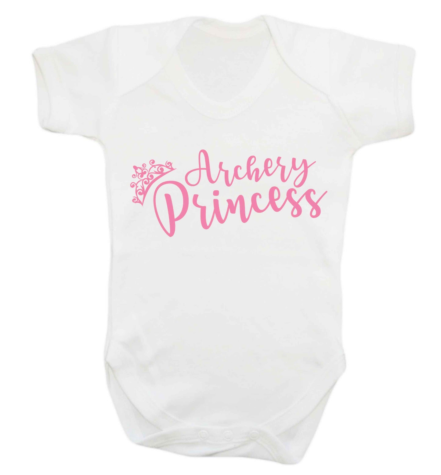 Archery princess Baby Vest white 18-24 months