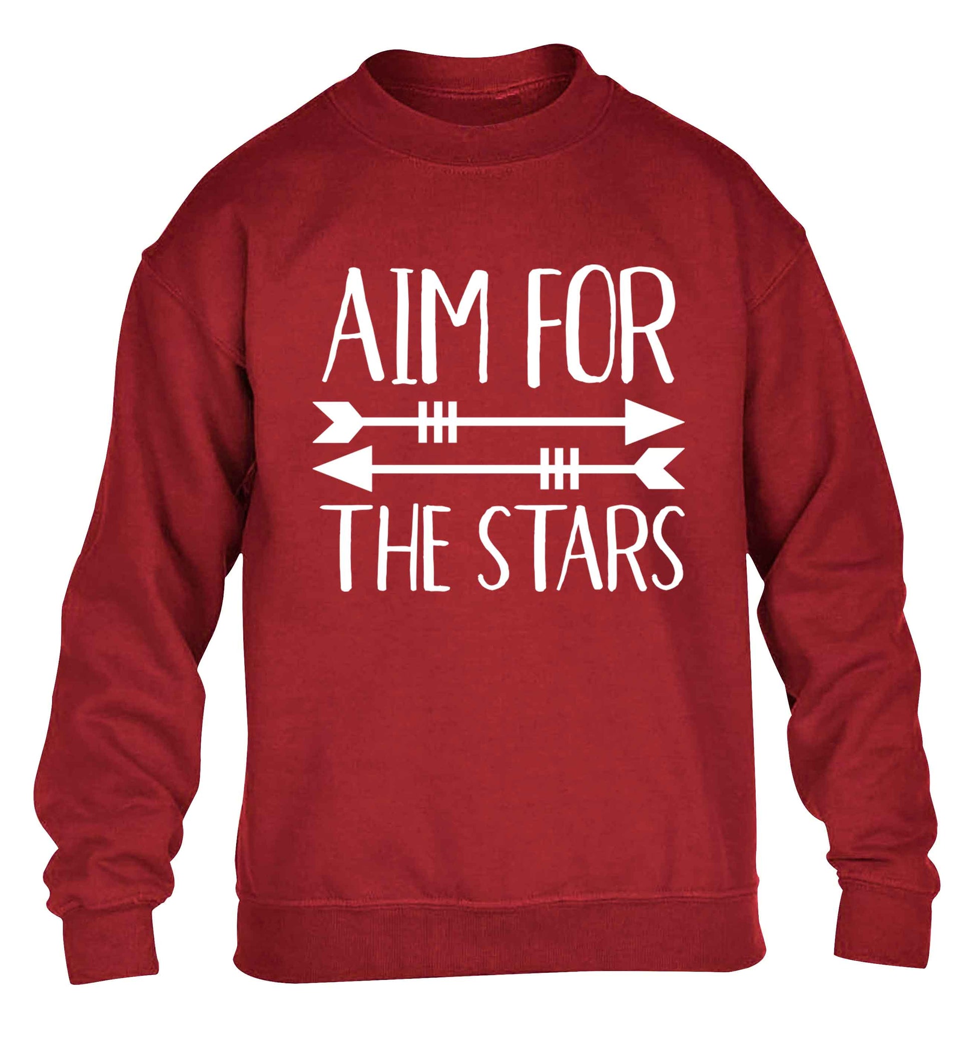 Aim for the stars children's grey sweater 12-13 Years