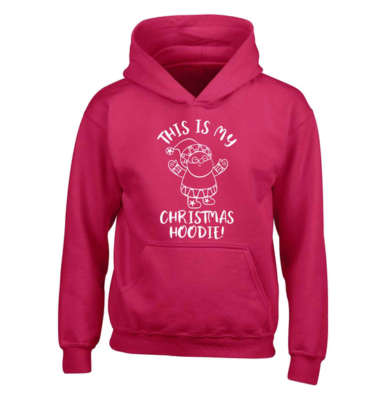 This is my Christmas hoodie children's pink hoodie 12-13 Years