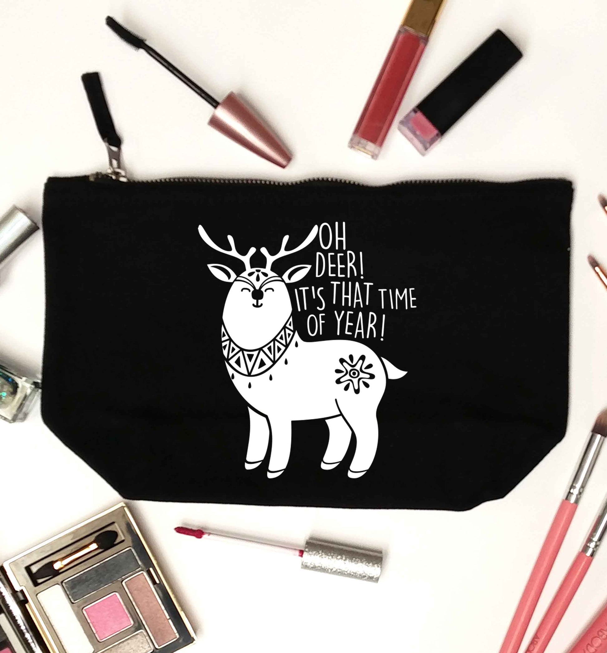 Oh dear it's that time of year black makeup bag