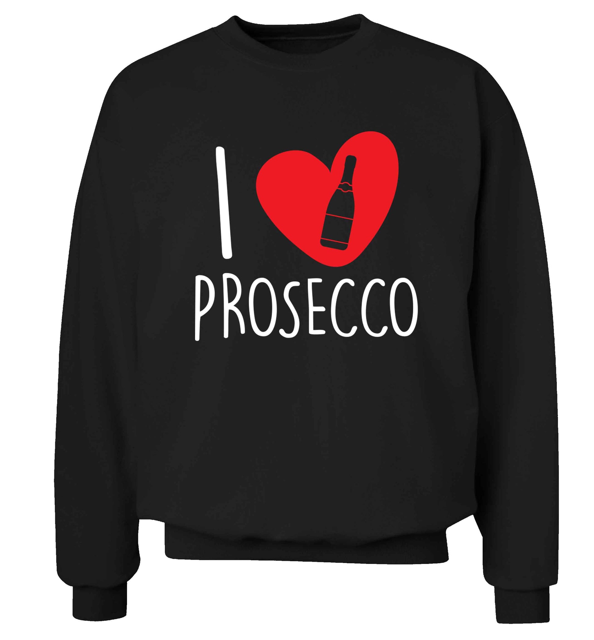 I love prosecco Adult's unisex black Sweater 2XL
