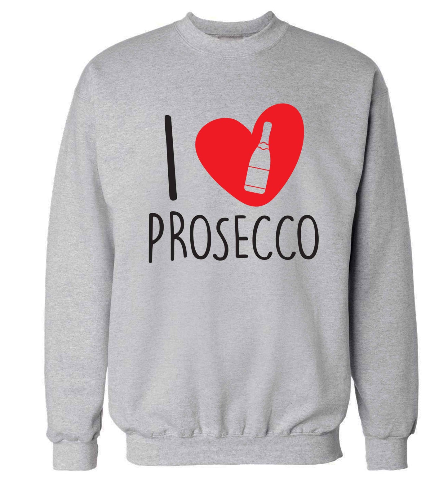 I love prosecco Adult's unisex grey Sweater 2XL