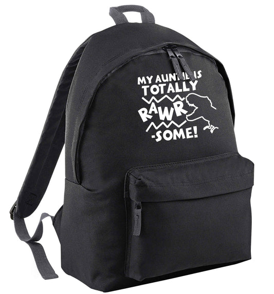 My auntie is totally rawrsome | Adults backpack