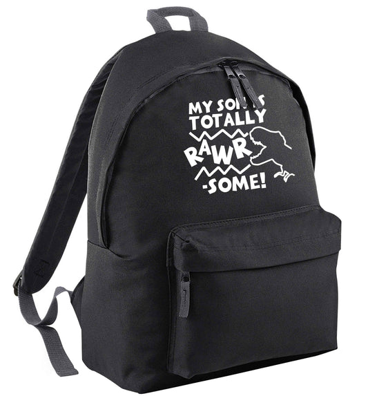 My son is totally rawrsome | Children's backpack