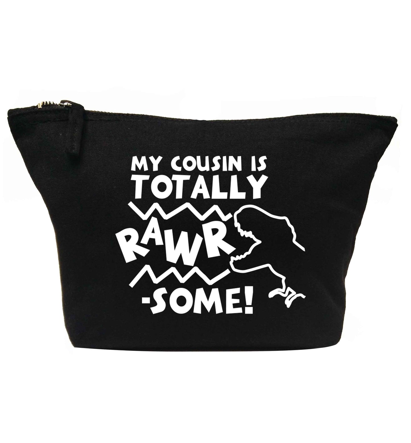 My cousin is totally rawrsome | Makeup / wash bag
