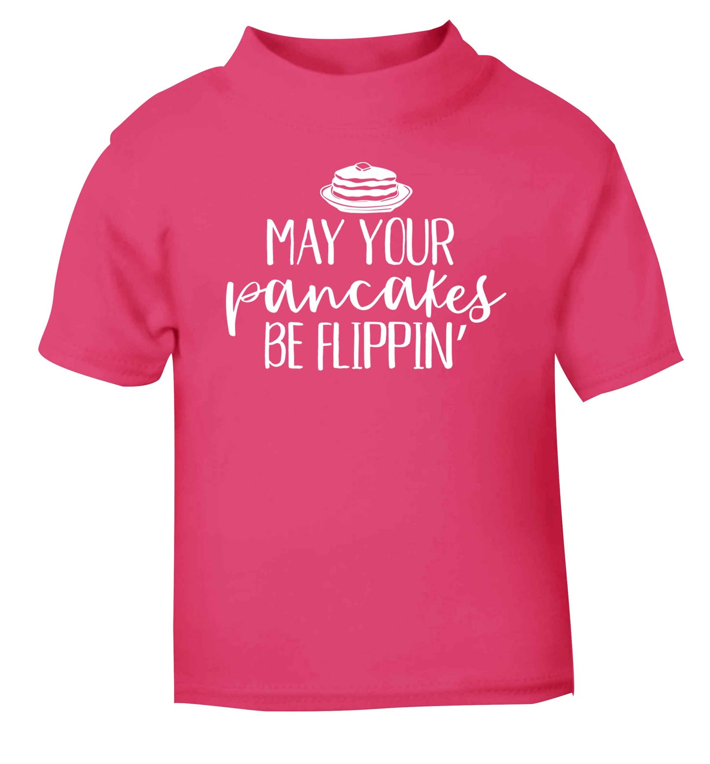 May your pancakes be flippin' pink baby toddler Tshirt 2 Years
