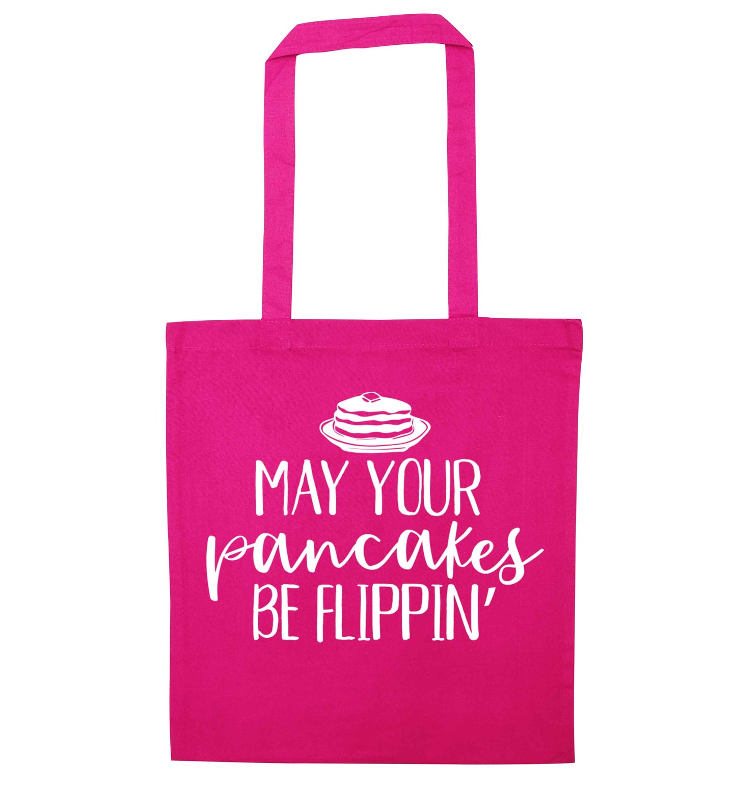 May your pancakes be flippin' pink tote bag