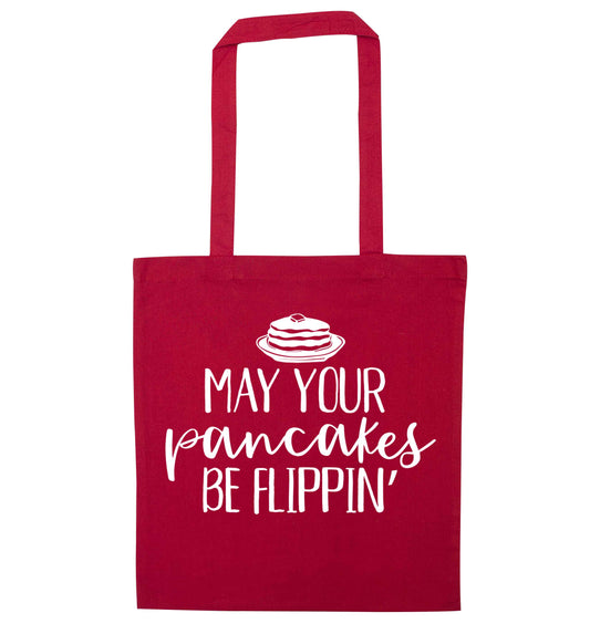May your pancakes be flippin' red tote bag
