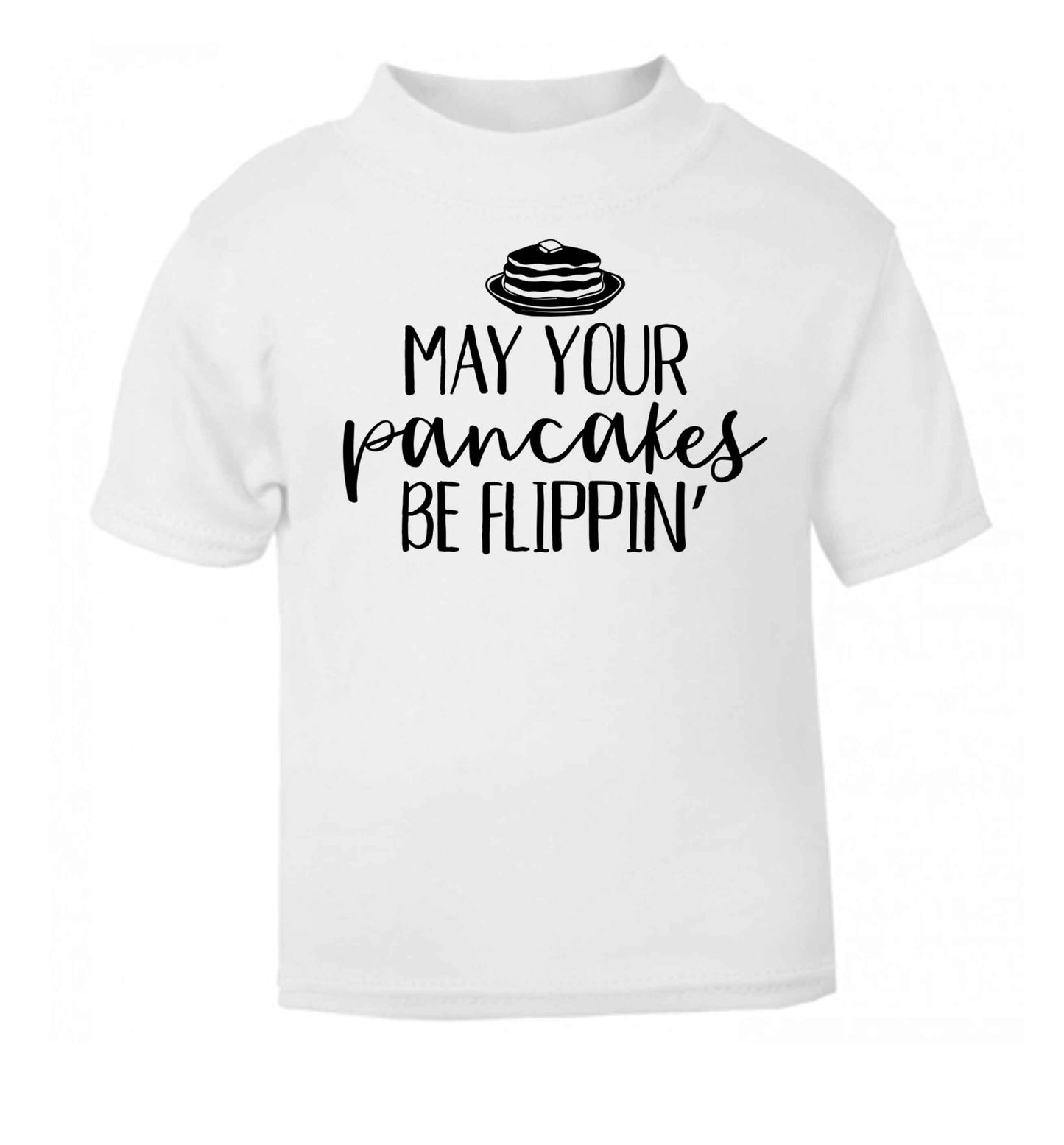 May your pancakes be flippin' white baby toddler Tshirt 2 Years