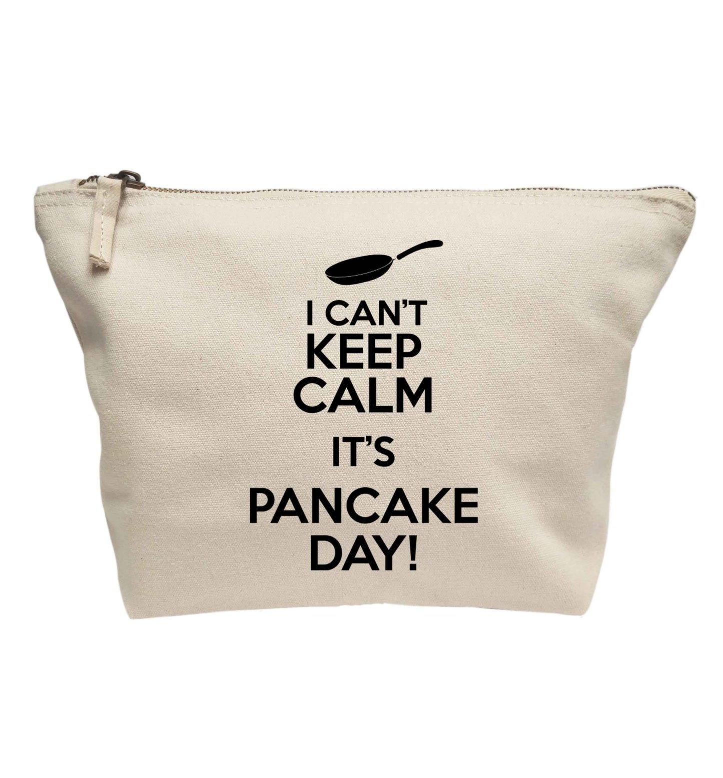 I can't keep calm it's pancake day! | Makeup / wash bag