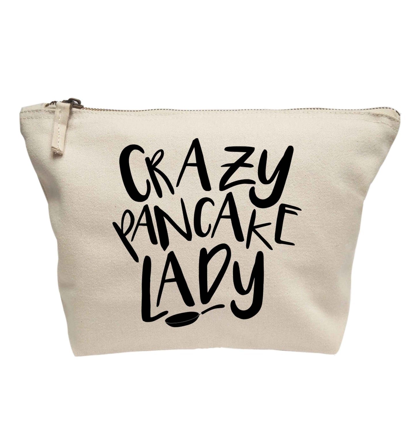 Crazy pancake lady | Makeup / wash bag