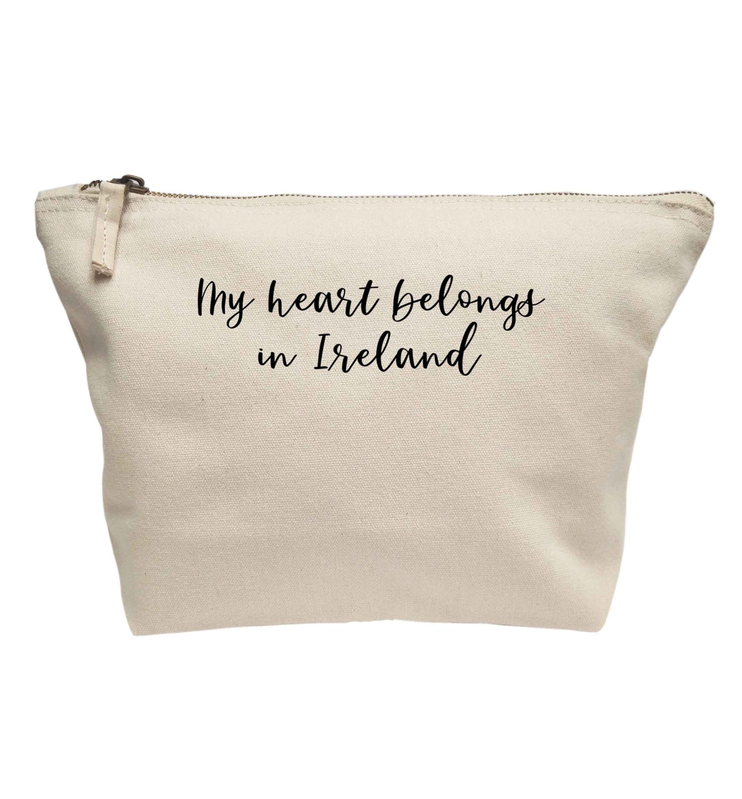 My heart belongs in Ireland | Makeup / wash bag