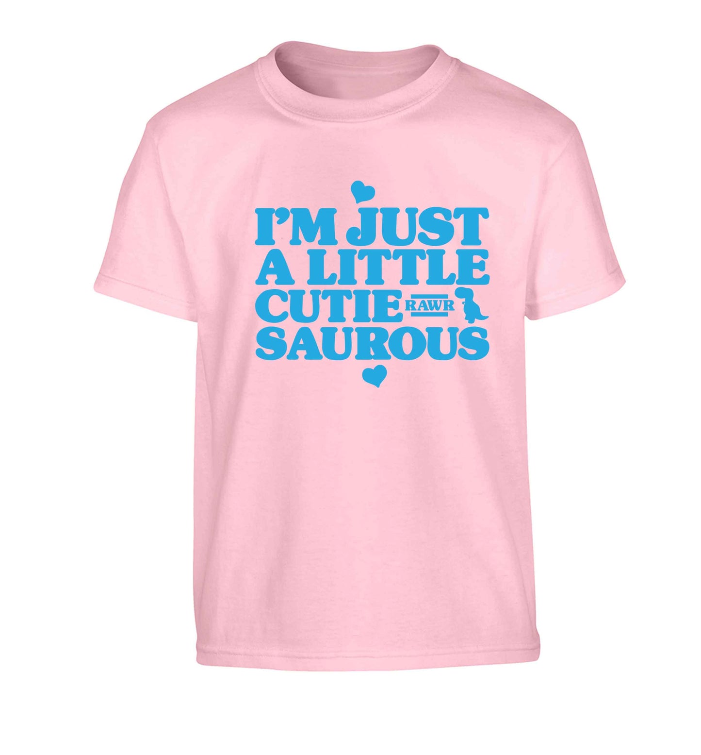 I'm just a little cutiesaurous Children's light pink Tshirt 12-13 Years