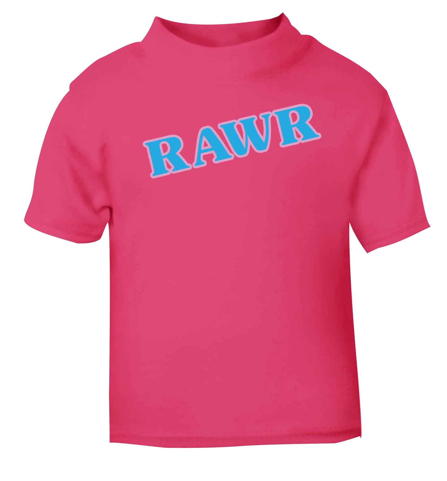 Rawr pink baby toddler Tshirt 2 Years