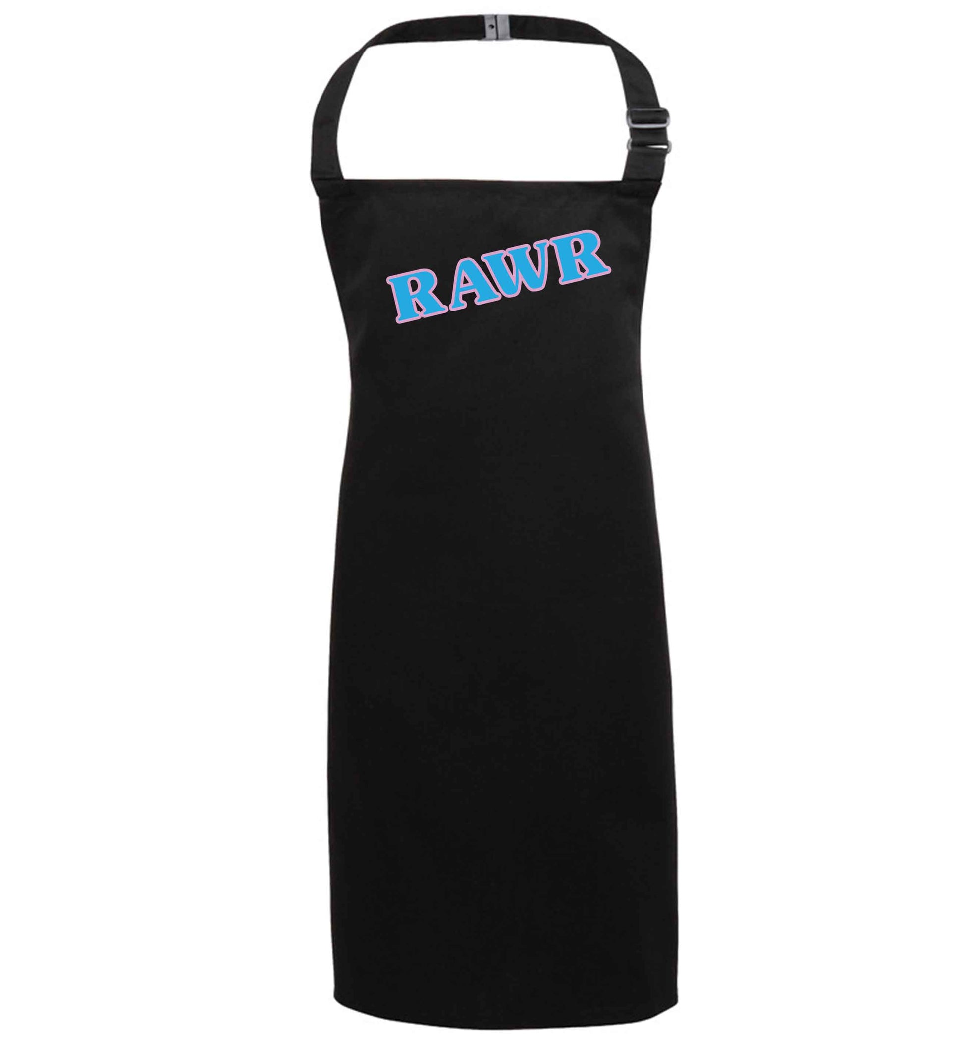 Rawr black apron 7-10 years