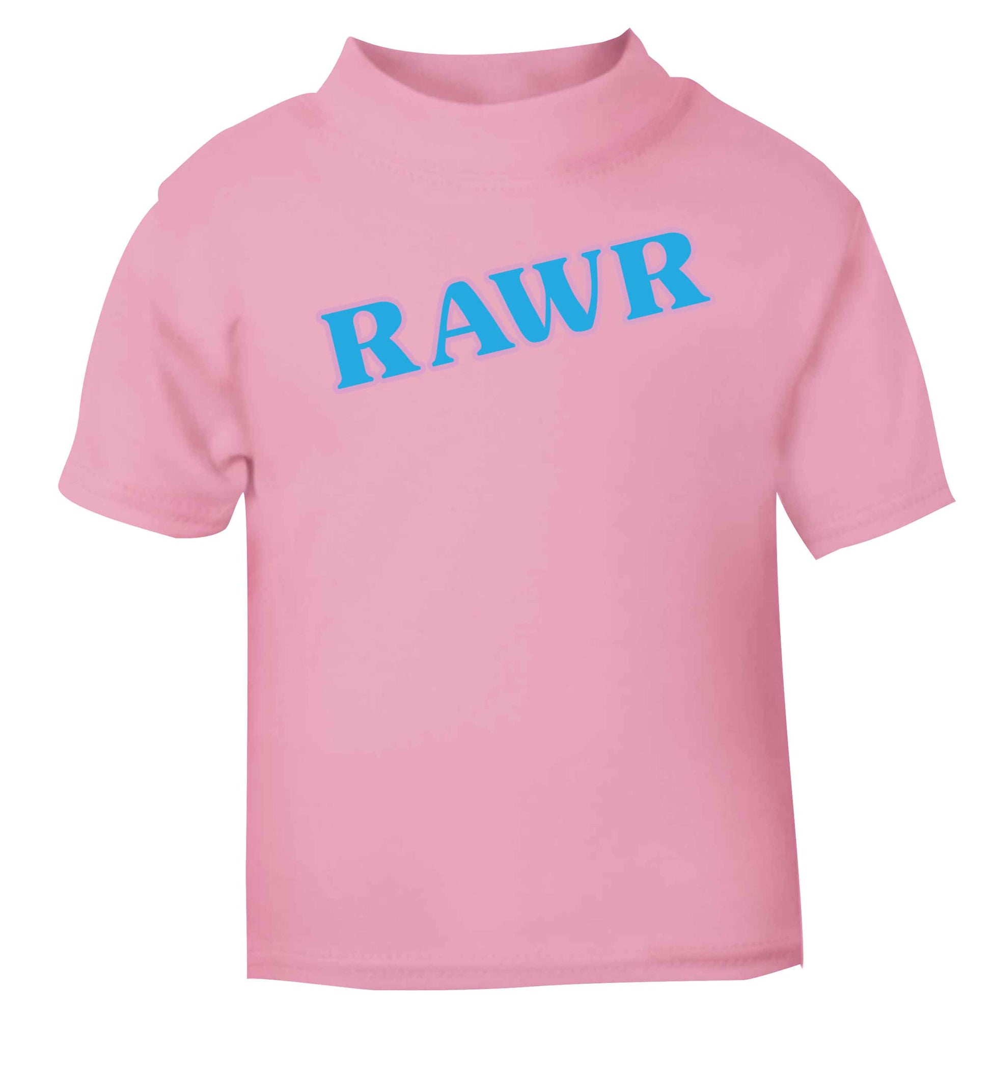 Rawr light pink baby toddler Tshirt 2 Years