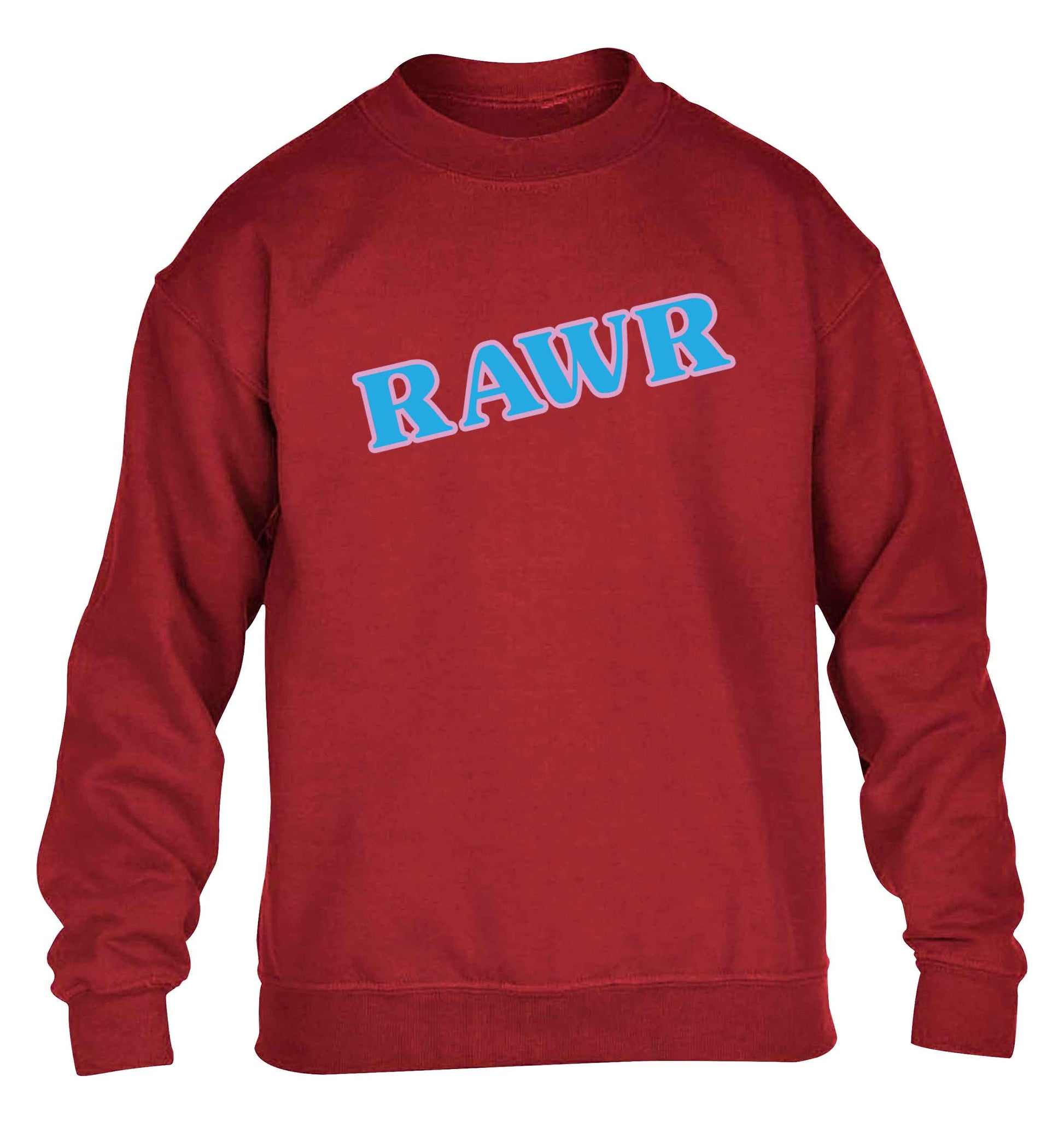 Rawr children's grey sweater 12-13 Years