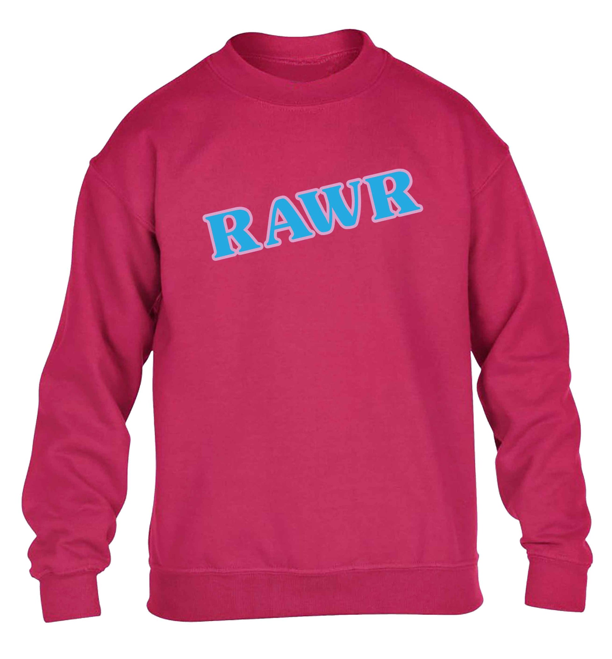 Rawr children's pink sweater 12-13 Years