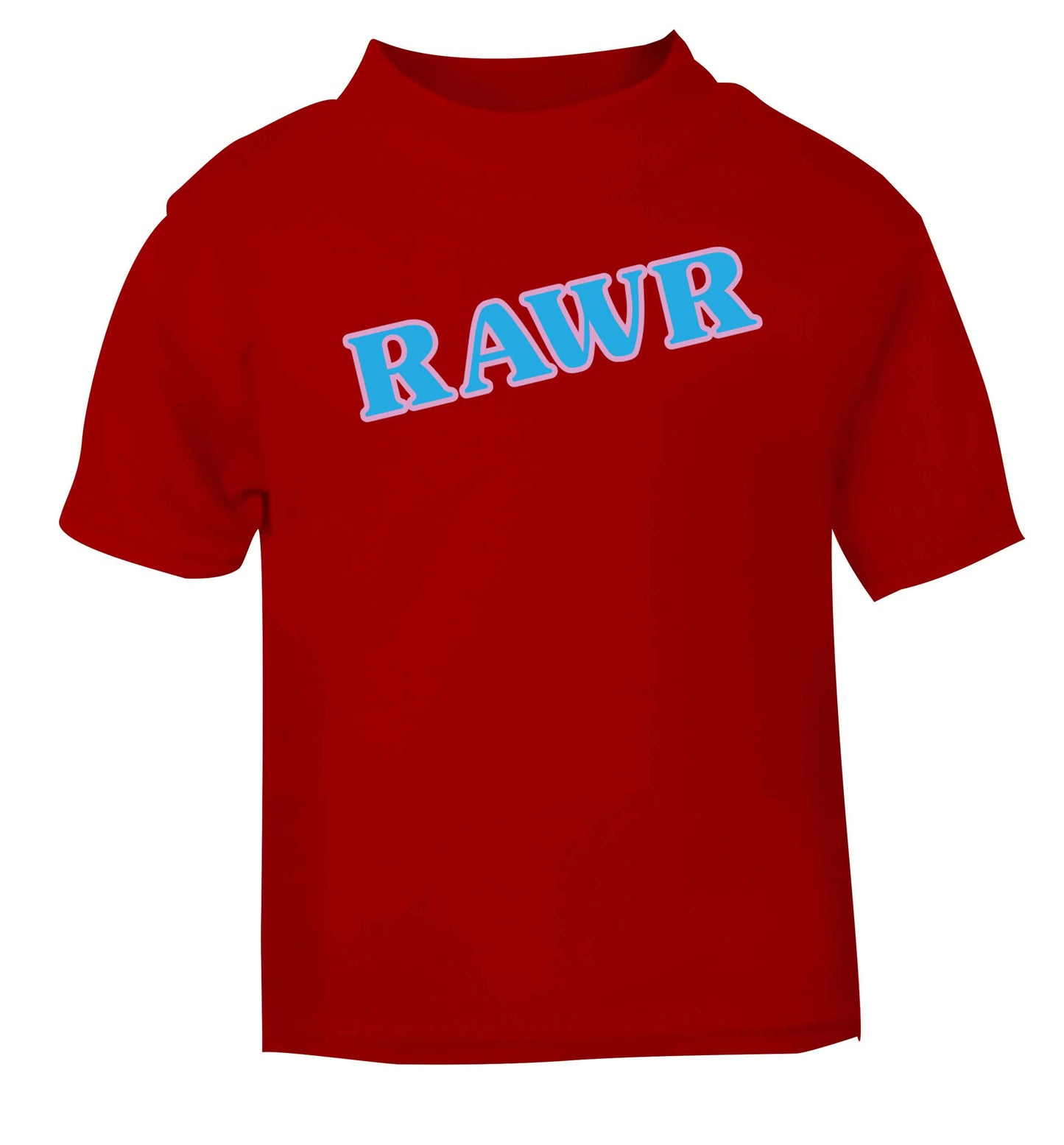 Rawr red baby toddler Tshirt 2 Years