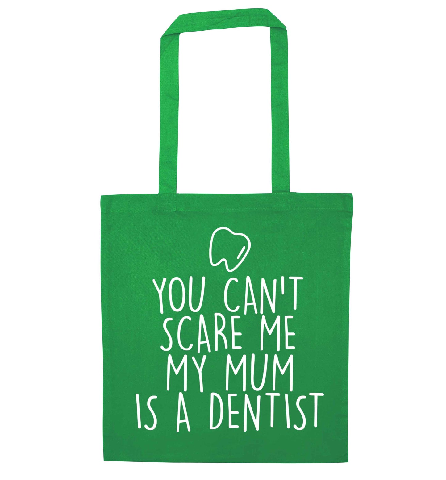 Minty Kisses Tooth Fairy (a) green tote bag