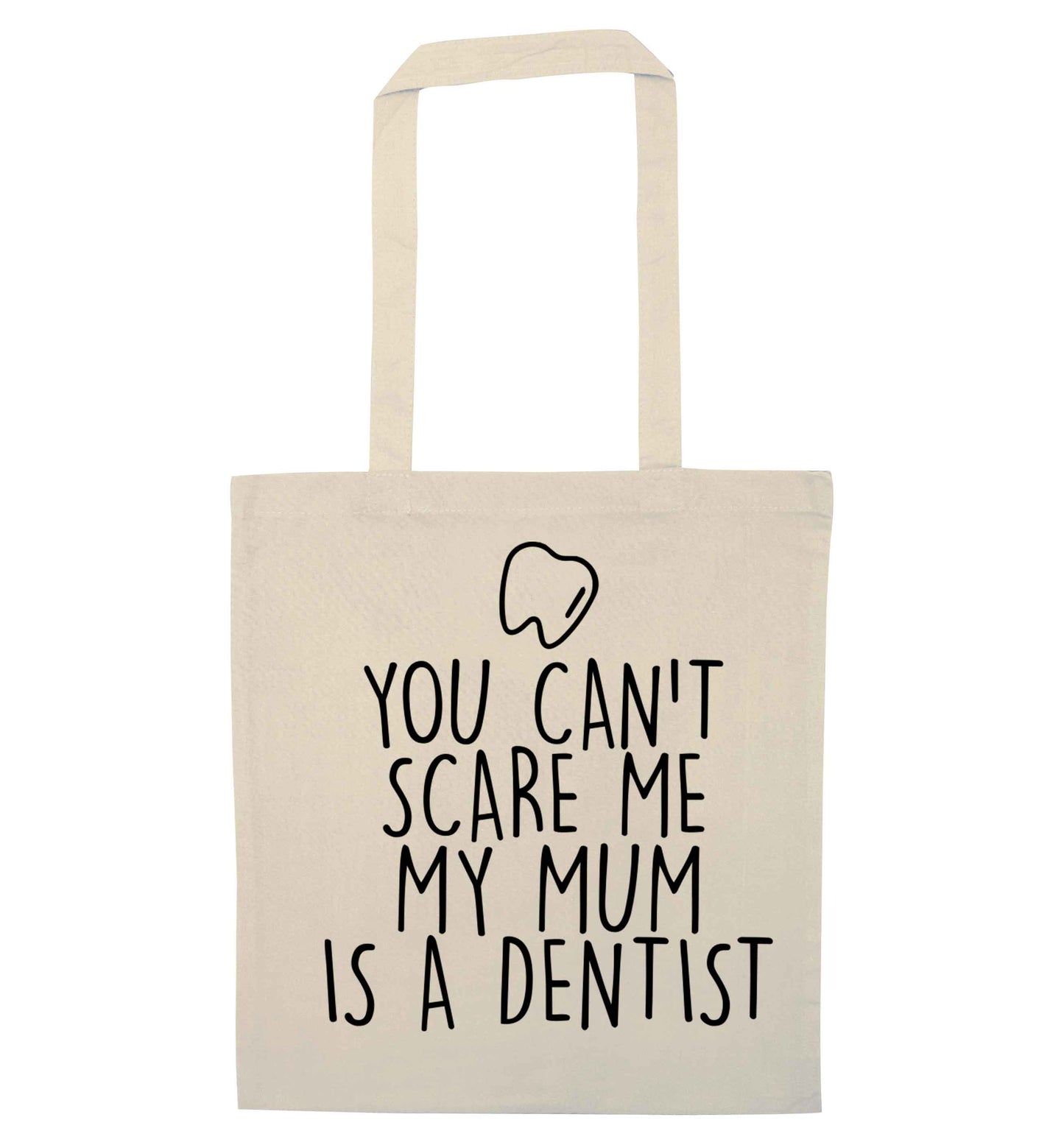 Minty Kisses Tooth Fairy (a) natural tote bag
