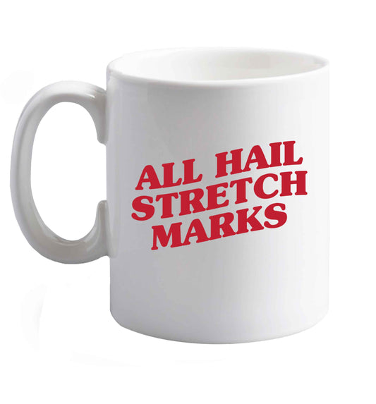 10 oz Favourite Type Pan Pancake ceramic mug right handed