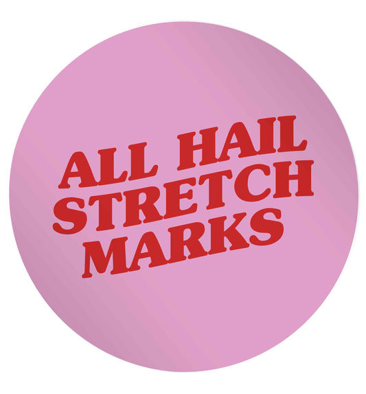 All hail stretch marks 24 @ 45mm matt circle stickers