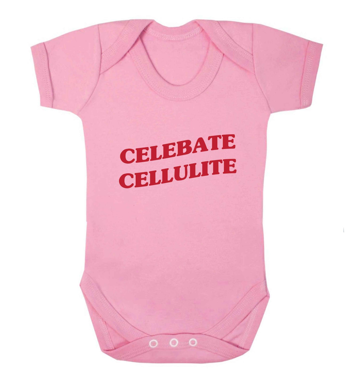 Celebrate cellulite baby vest pale pink 18-24 months