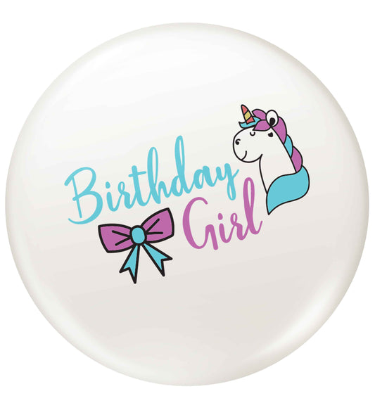 Birthday girl small 25mm Pin badge