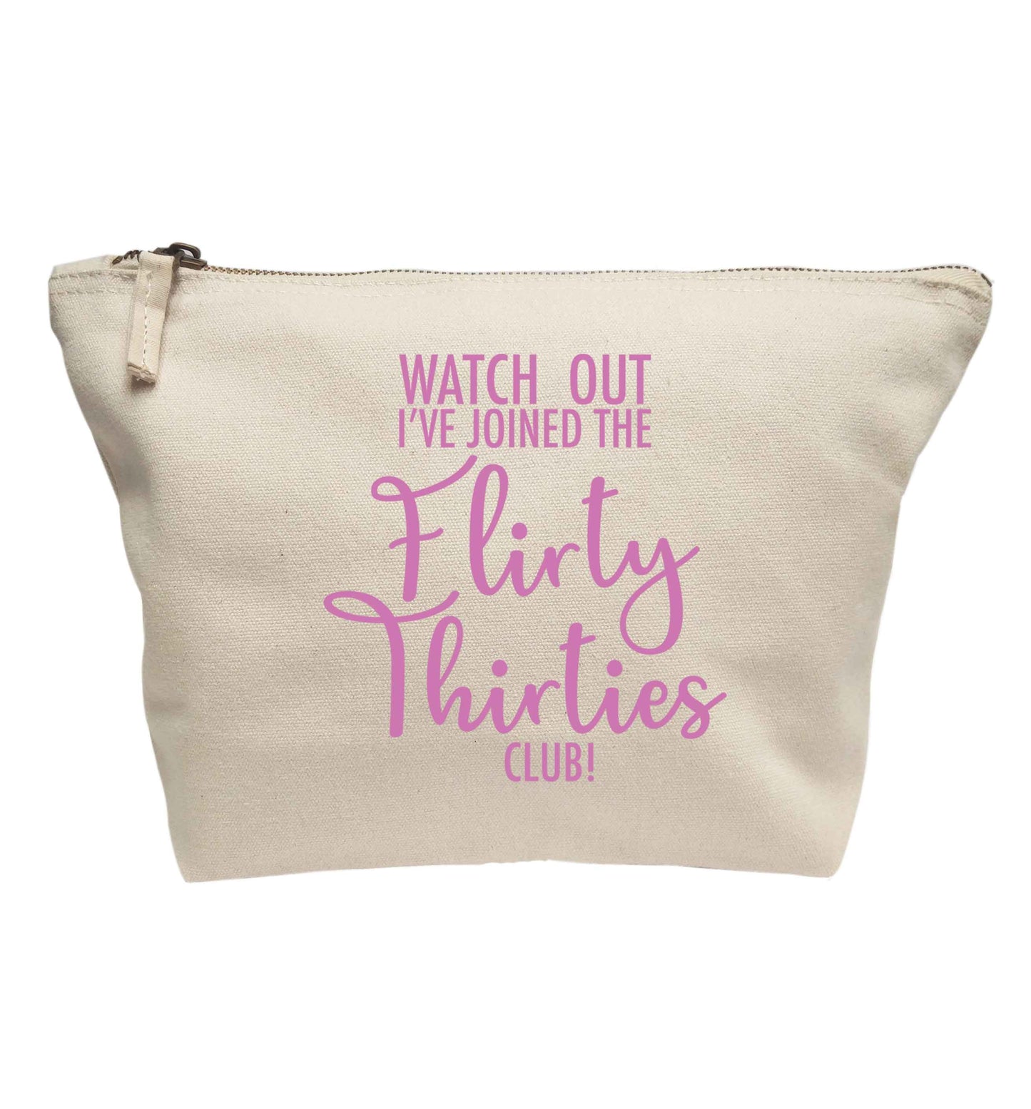 Watch out I've joined the flirty thirties club | Makeup / wash bag