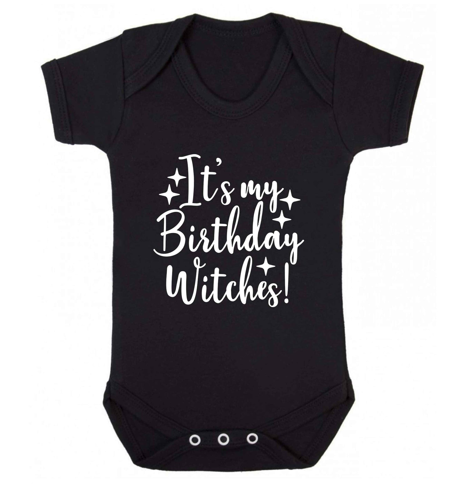It's my birthday witches!baby vest black 18-24 months