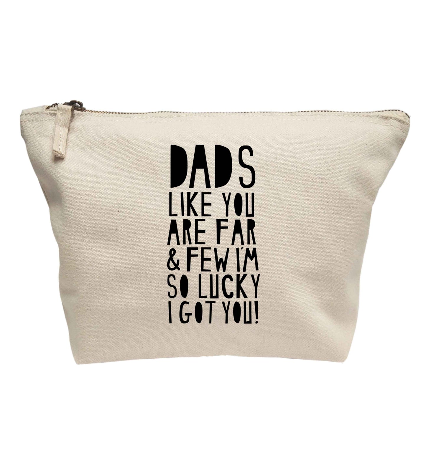 Dads like you are far and few I'm so luck I got you! | Makeup / wash bag