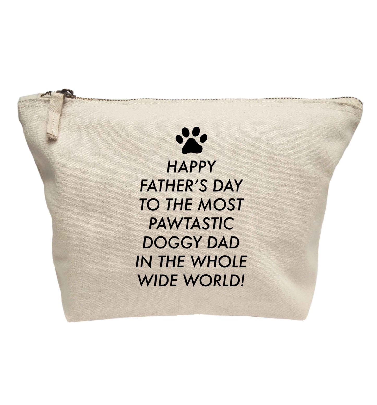 Happy Father's day to the most pawtastic doggy dad in the whole wide world!| Makeup / wash bag