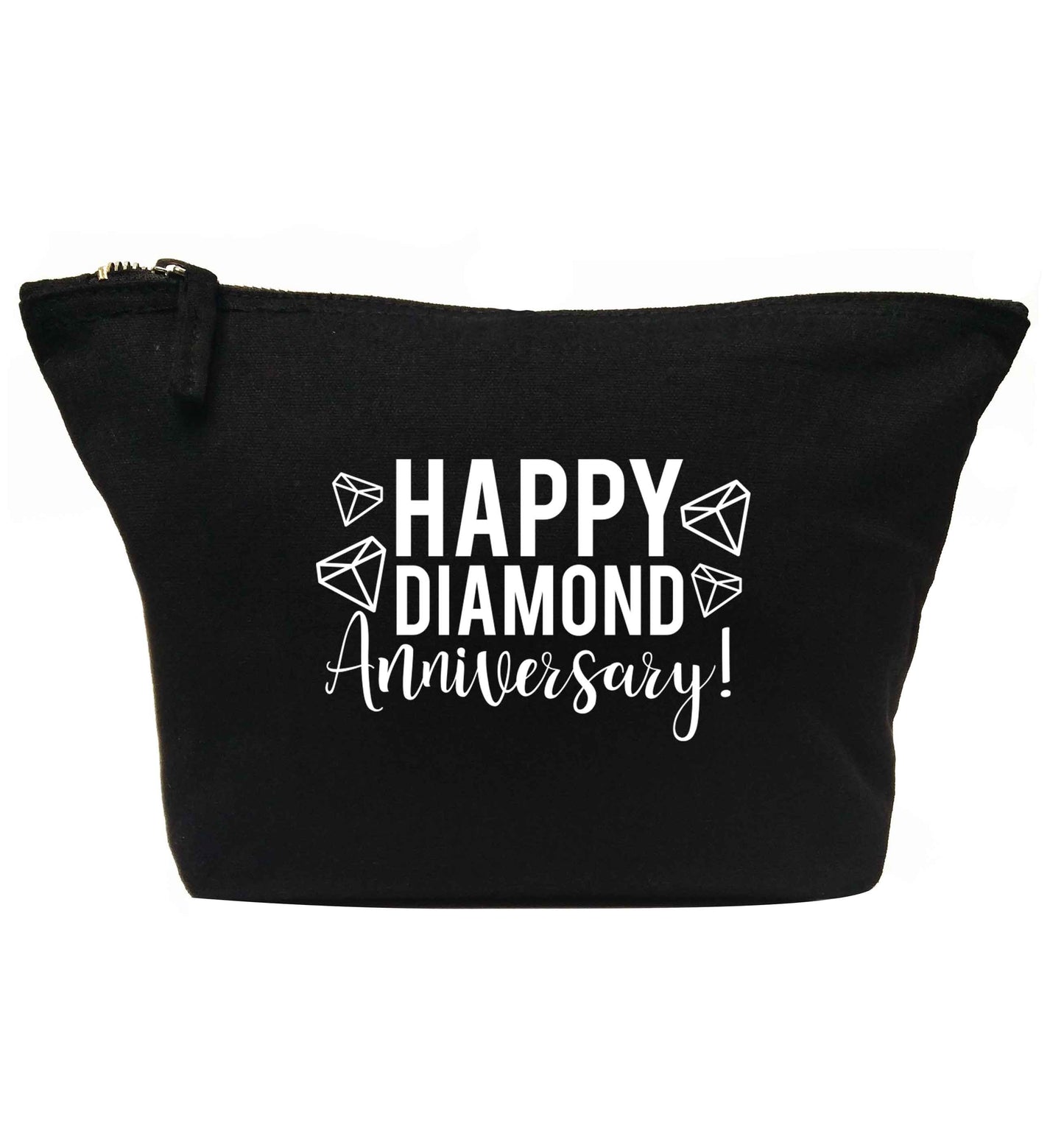 Happy diamond anniversary! | Makeup / wash bag