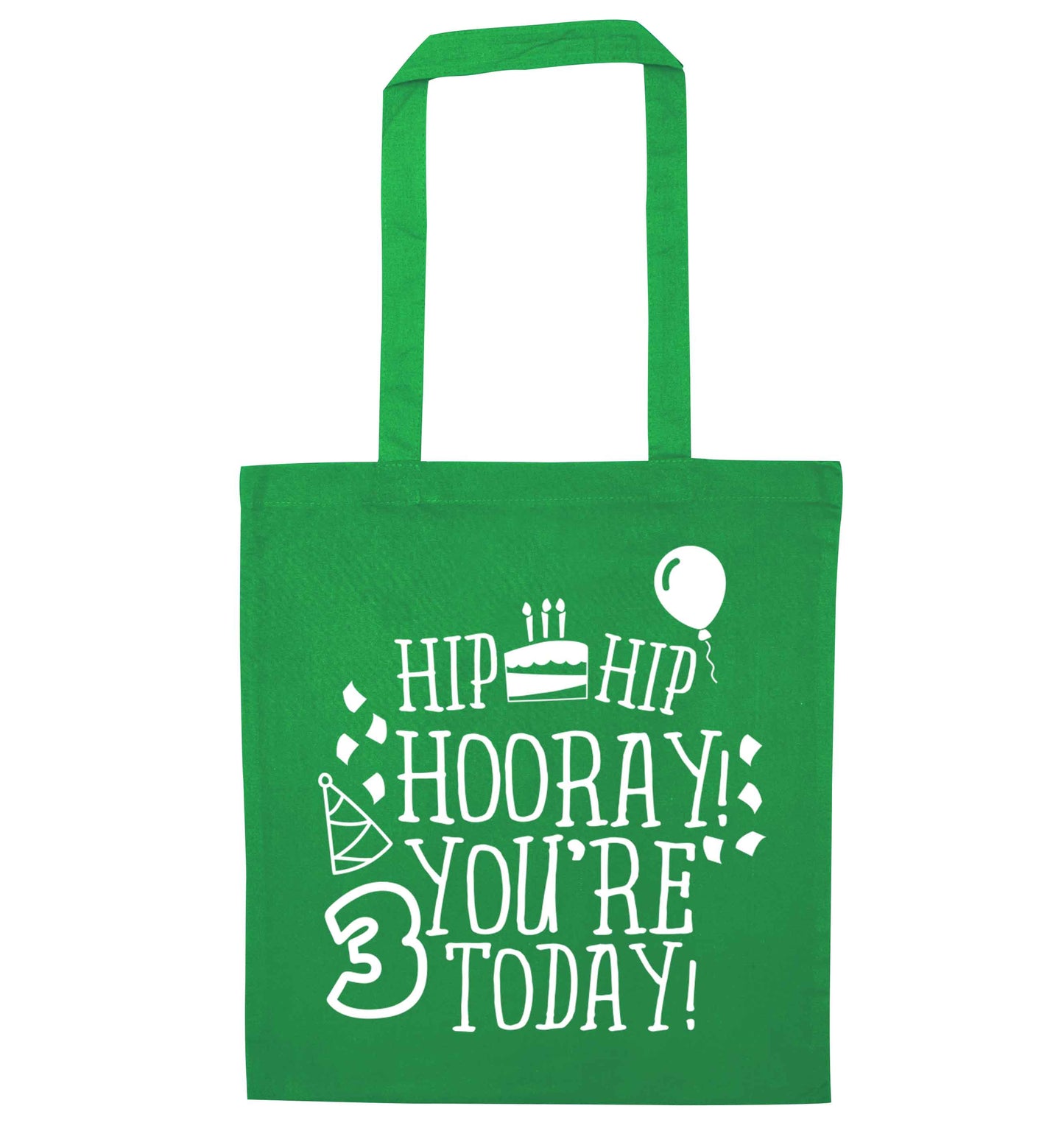 You're 3 Todaygreen tote bag
