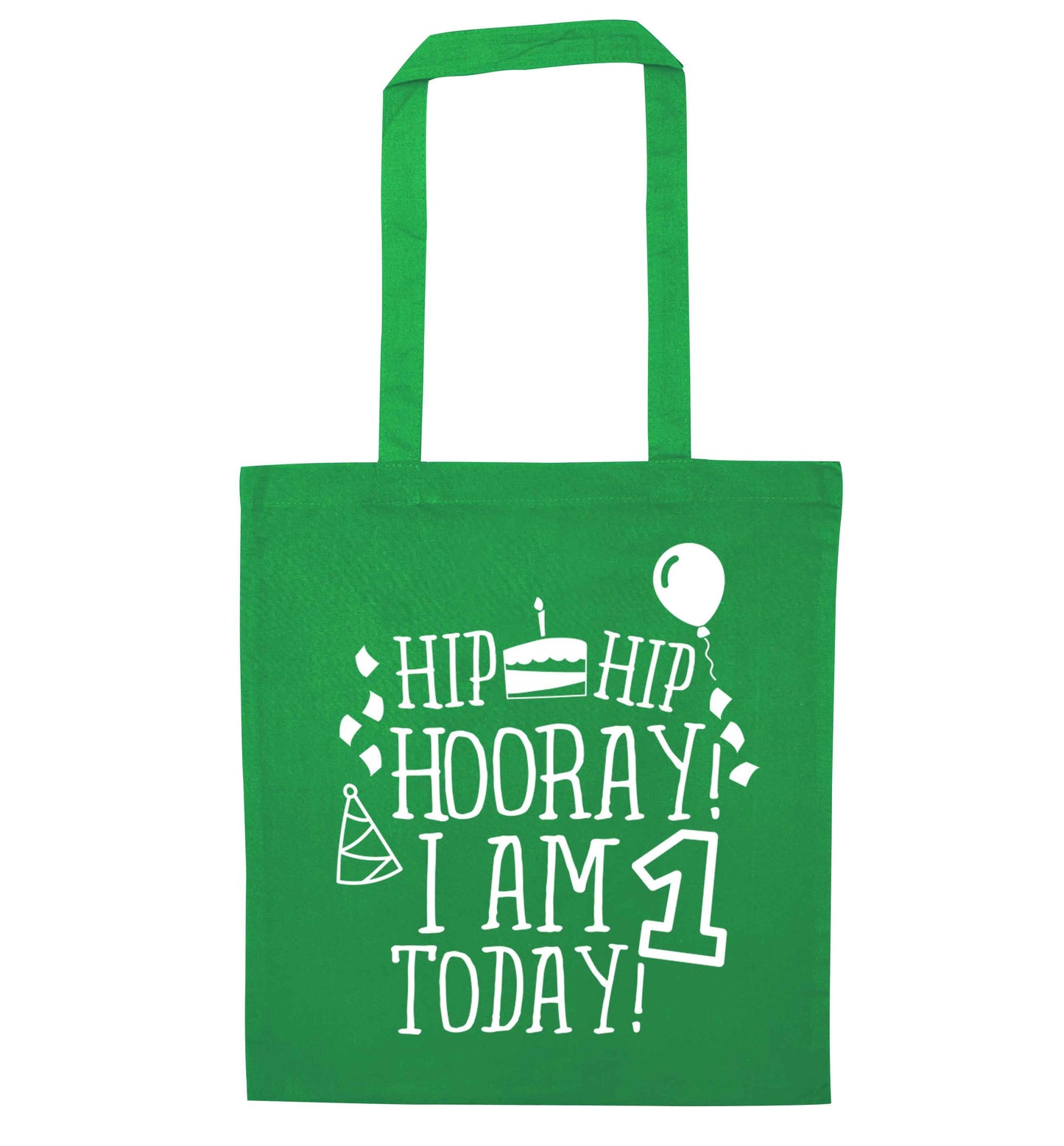You're 2 Today green tote bag