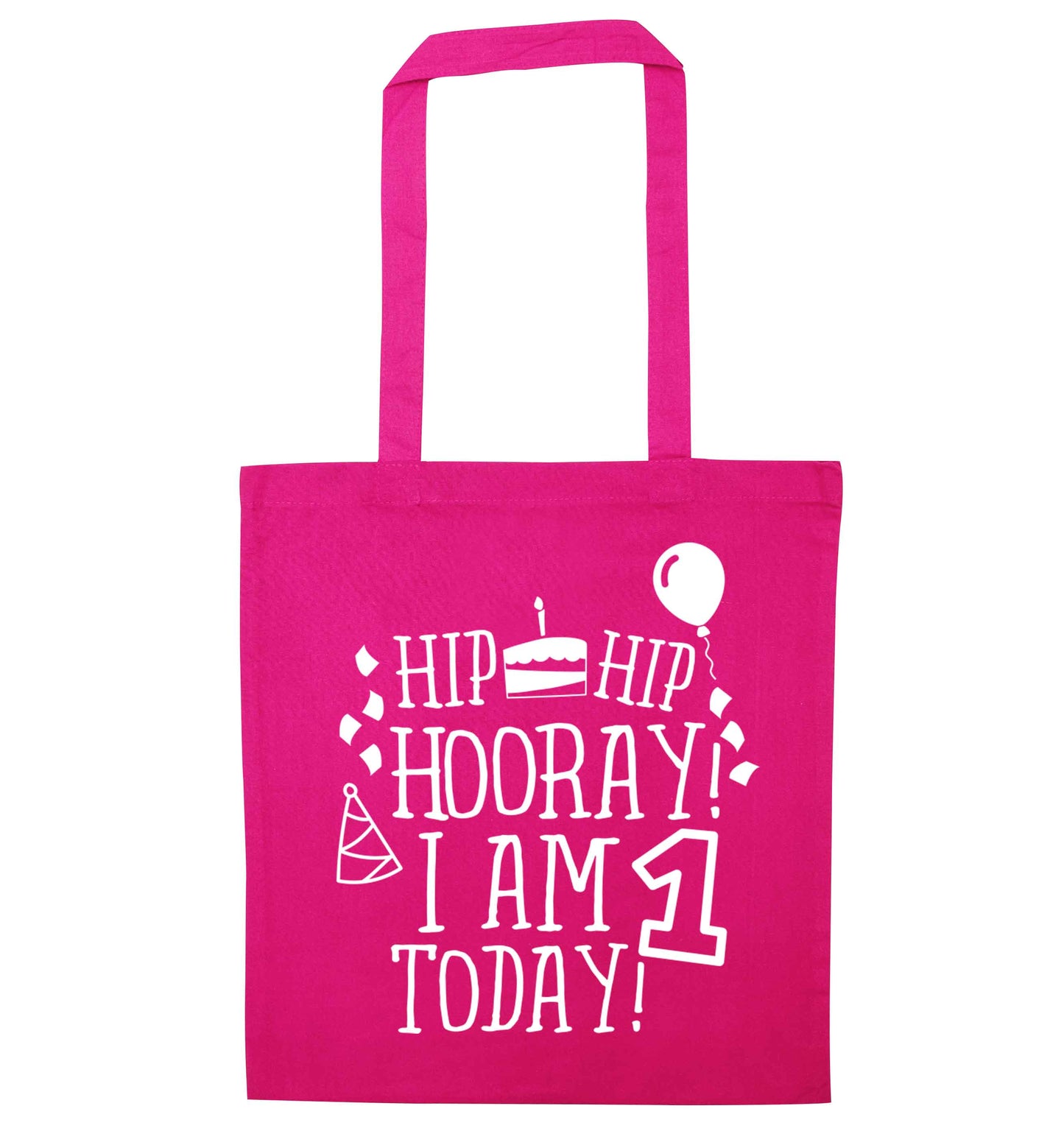 You're 2 Today pink tote bag