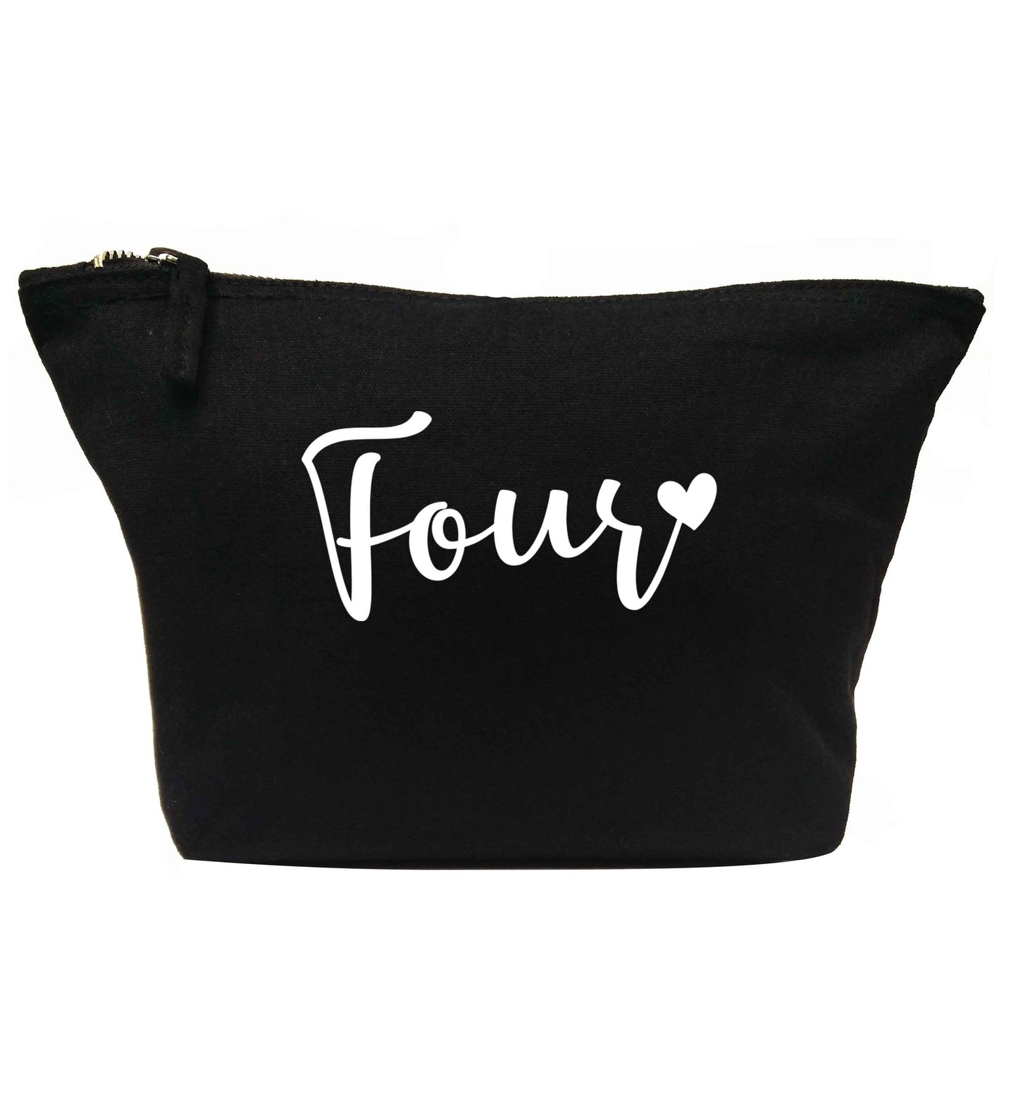 Four and heart | Makeup / wash bag