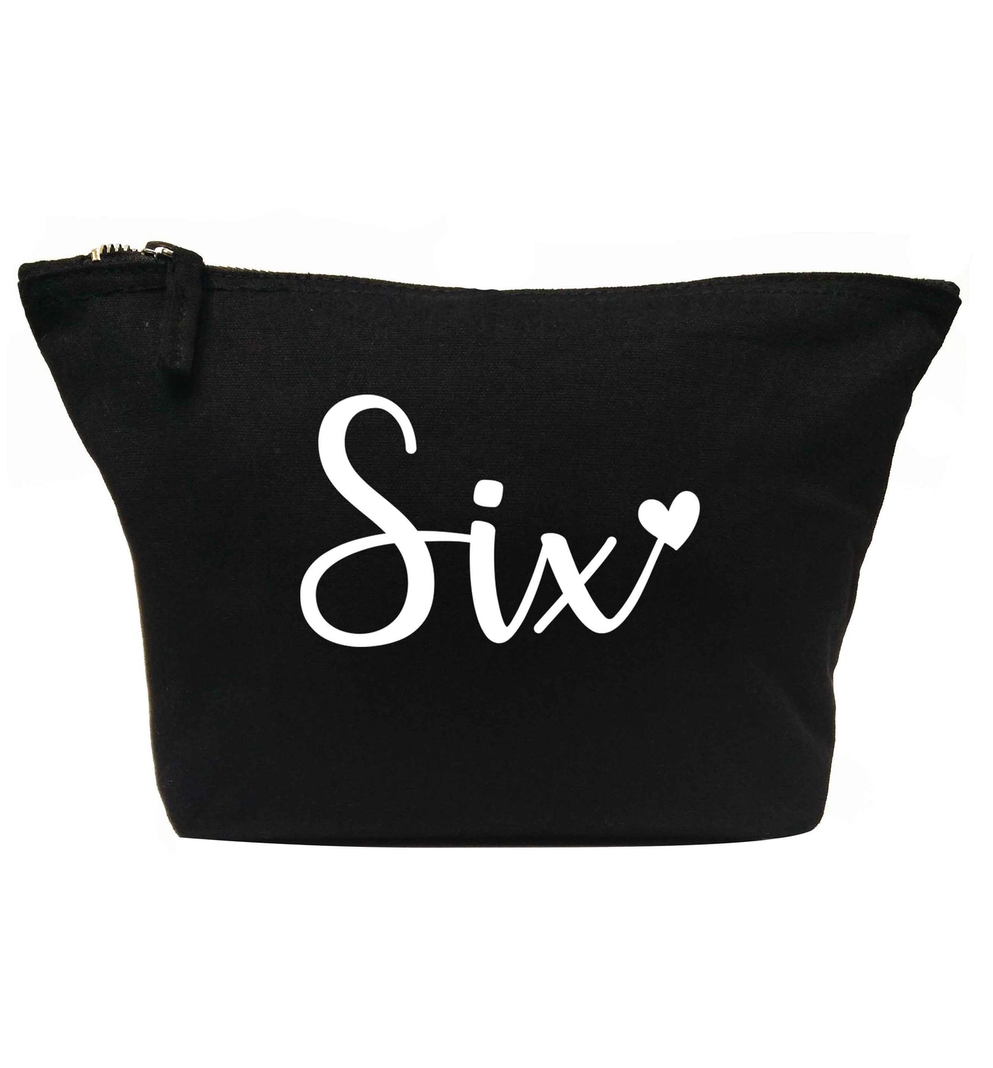 Six and heart! | Makeup / wash bag