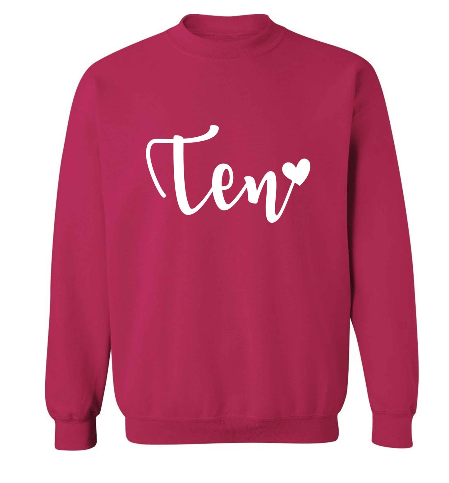 Rose gold eleven adult's unisex pink sweater 2XL