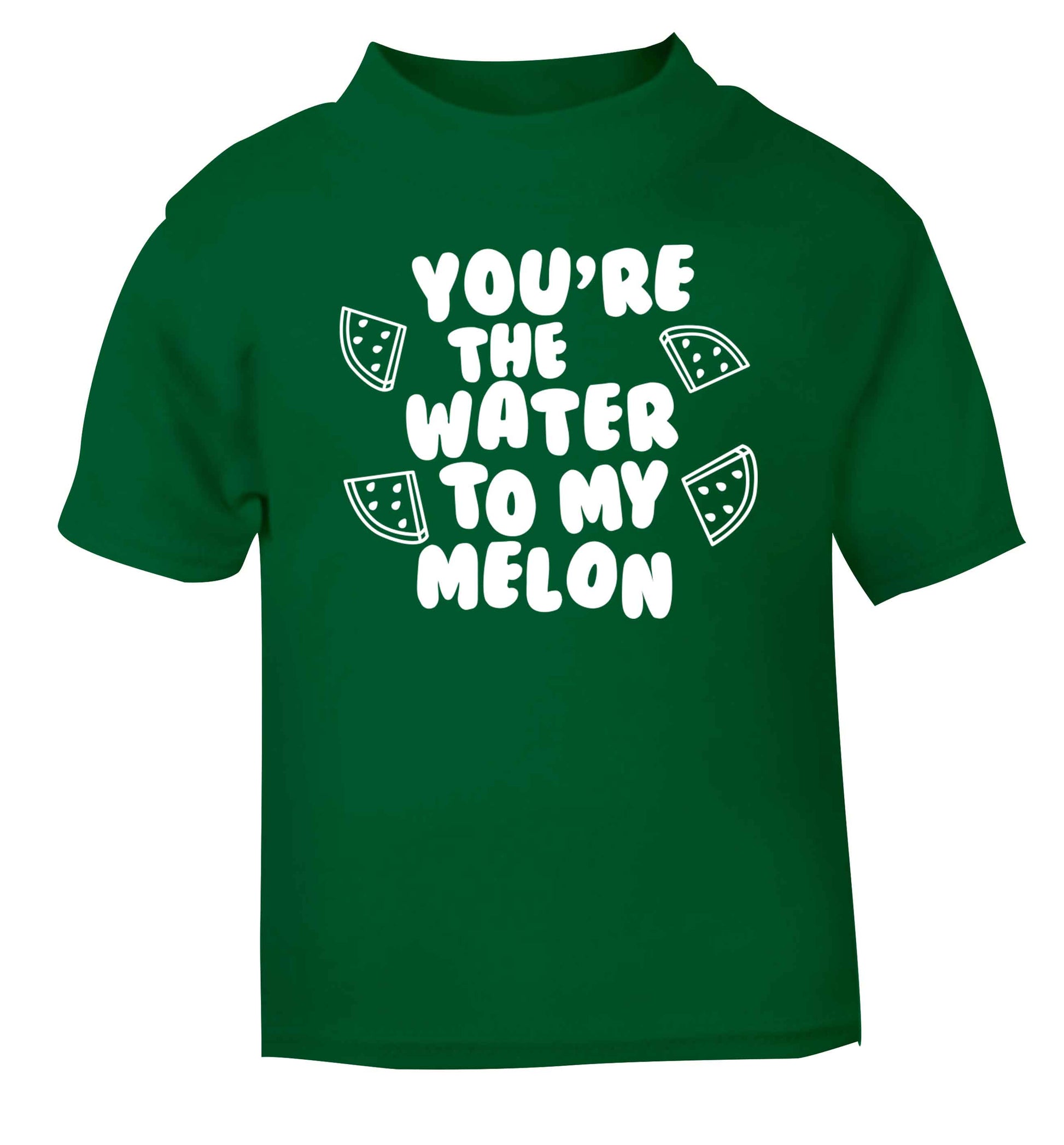 You're the water to my melon green baby toddler Tshirt 2 Years