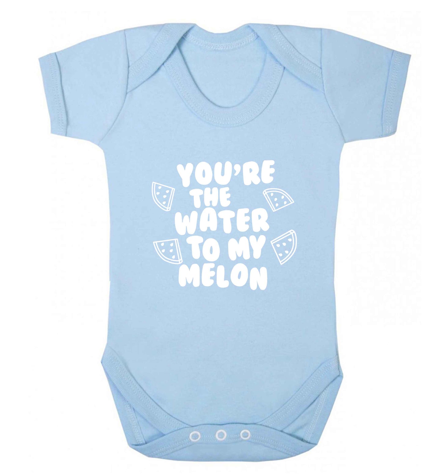 You're the water to my melon baby vest pale blue 18-24 months