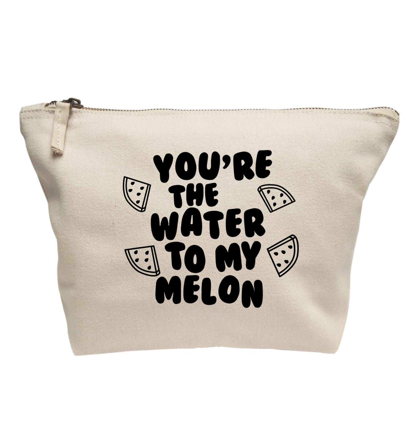 You're the water to my melon | Makeup / wash bag
