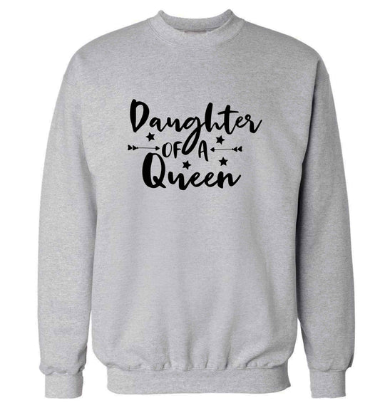 Daughter of a Queen adult's unisex grey sweater 2XL