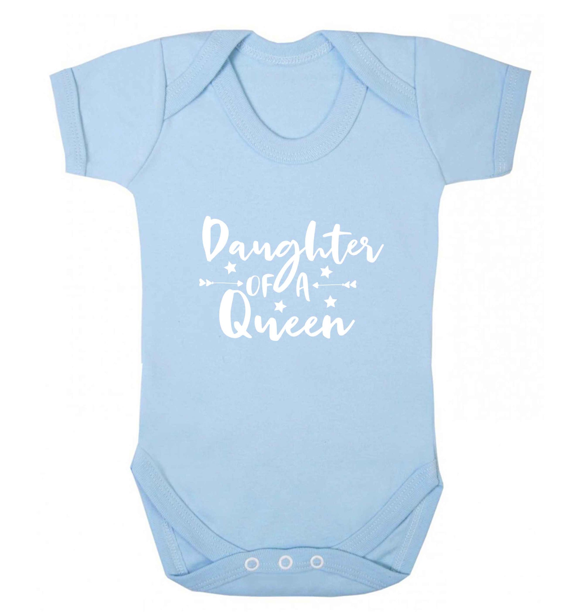 Daughter of a Queen baby vest pale blue 18-24 months