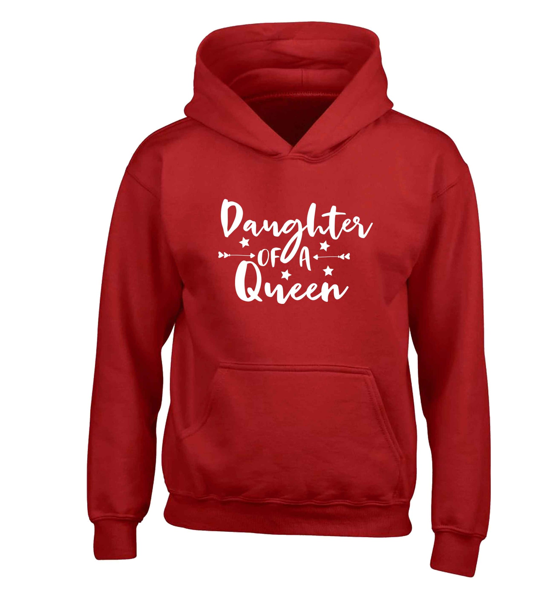 Daughter of a Queen children's red hoodie 12-13 Years